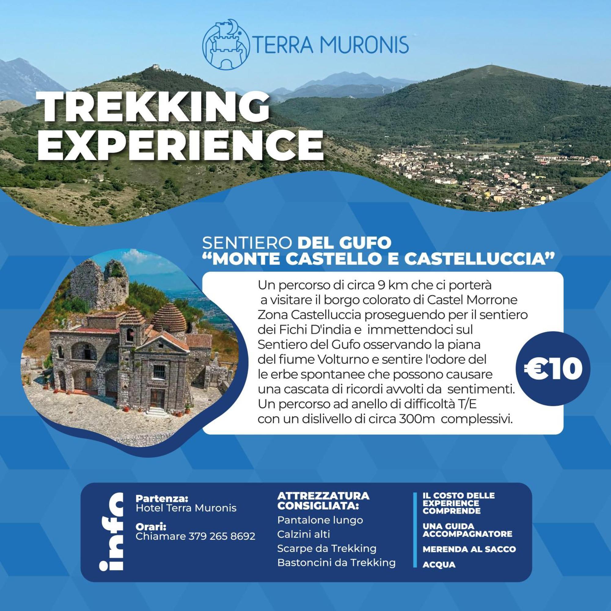 Terra Muronis Hotel Diffuso Castel Morrone Esterno foto